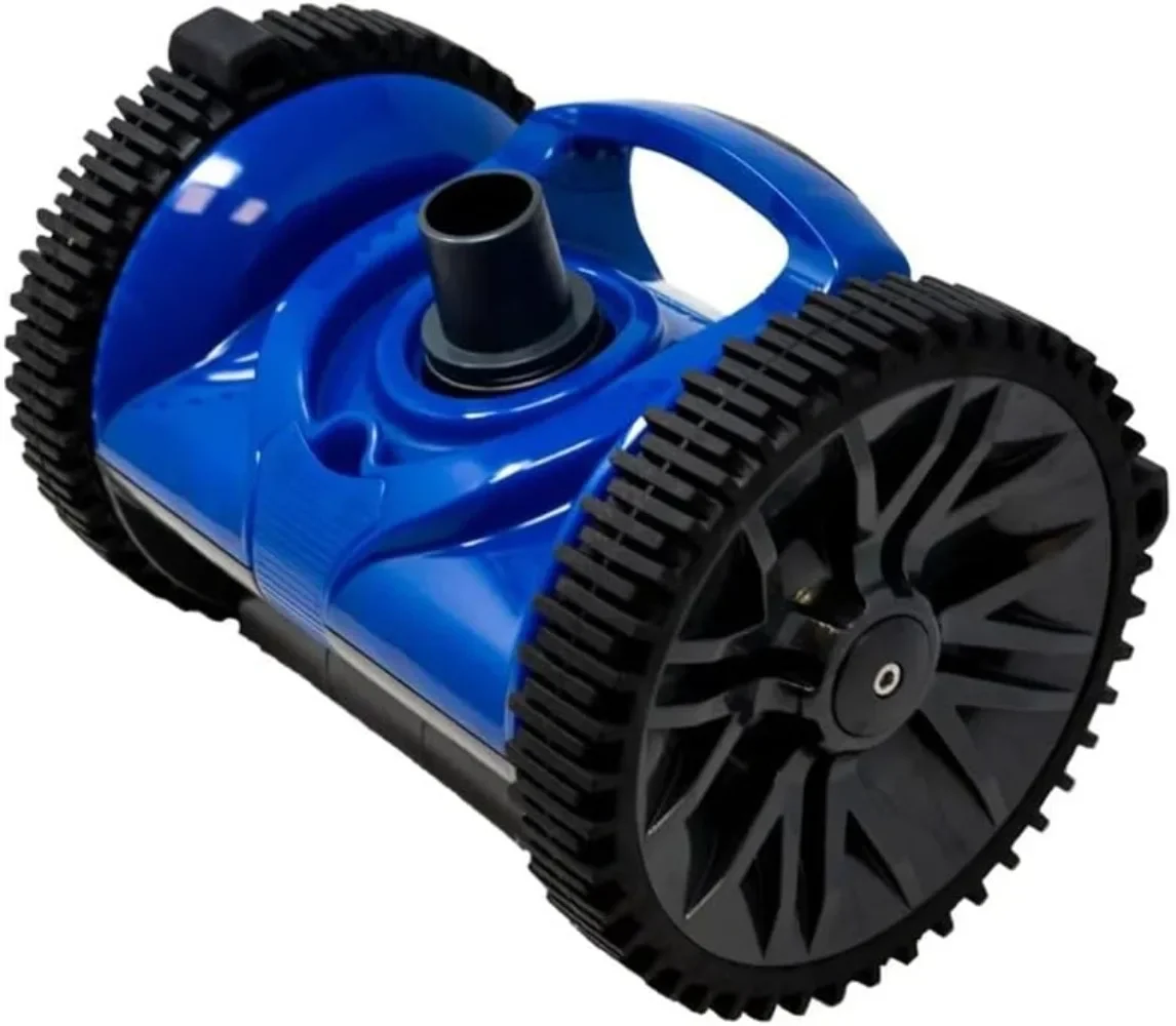 Rebel Suction-Side Inground Pool Cleaner Head Programmed Cleaning Cycle Assures Complete Advanced Hydraulic Technology