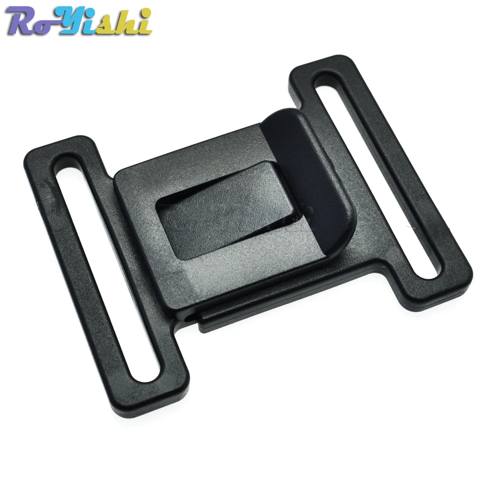 58mm Webbing Plastic Center Release Buckle for Sports Students Casual Bags