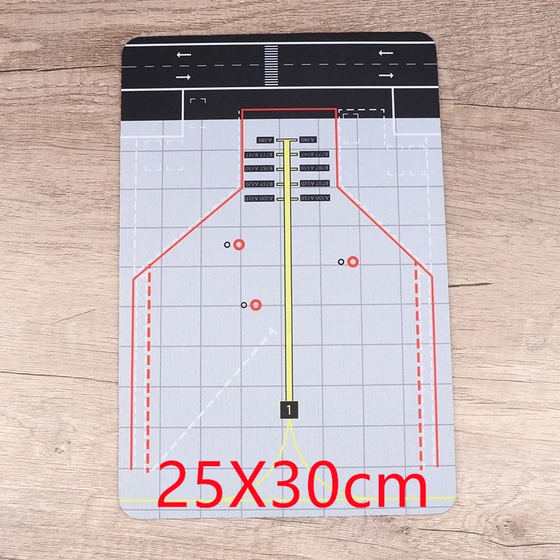 Aircraft Model Mat 1/400 Airplane Apron platform Parking Apron for Hobby Model Plane Collections Display Runway PVC Parking Apro