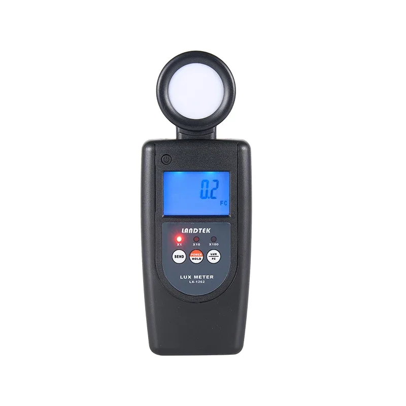 LX-1262 Digital Illuminance Meter  5000Lux~200000Lux Lux and FC Measurement of Luminance, Brightness