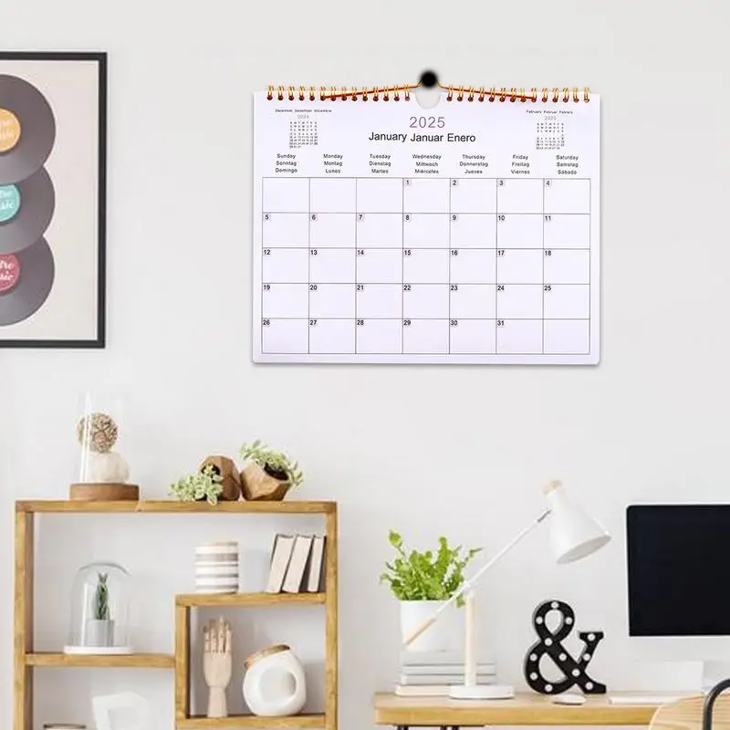 

2025 Yearly Wall Calendar Family Calendar Monthly Wall Planner Schedule Board 2025 Calendar Monthly Planner For Meetings