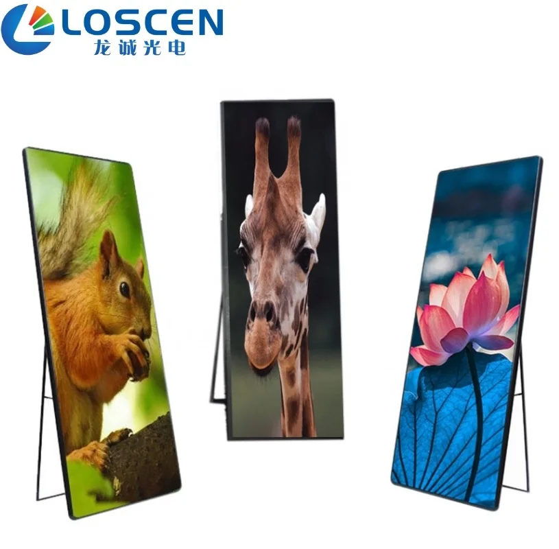 Affichage LED intérieur pour la publicité, affiche, document complet, support, miroir, écran LED, P2.5