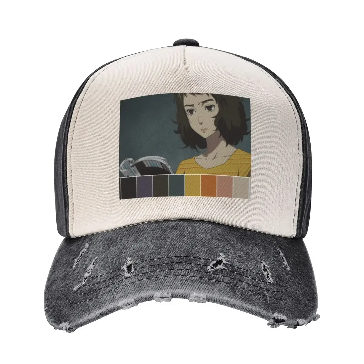 

Kawakami Book Palette Baseball Cap Designer Hat Streetwear Dropshipping Sun Hats For Women Men's