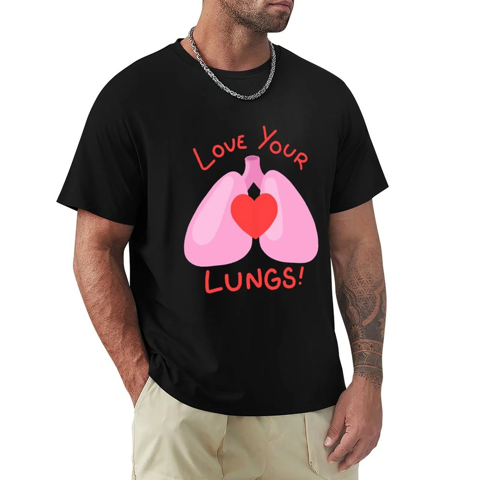 

Lung Health Awareness T-Shirt new edition vintage outfits for men