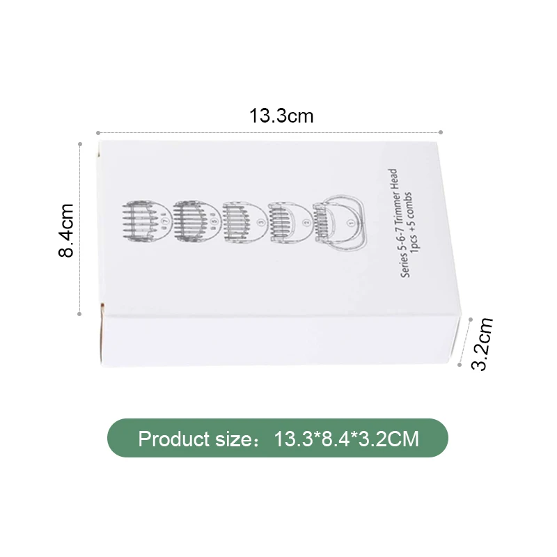 2PCS BT567 Replacement Electric Shaver Head Compatible with Braun Series 5 6 7 BT567 50-R1000s 50-B1200S 50-B1300s 50-R1320s
