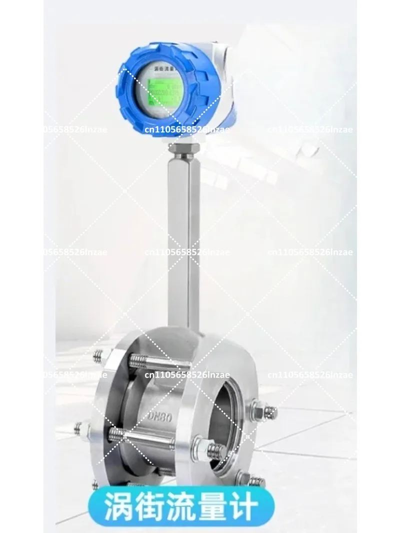 High Precision Stainless Steel Flowmeter for Compressed Air, Vapor, Liquid & Natural Gas Metering