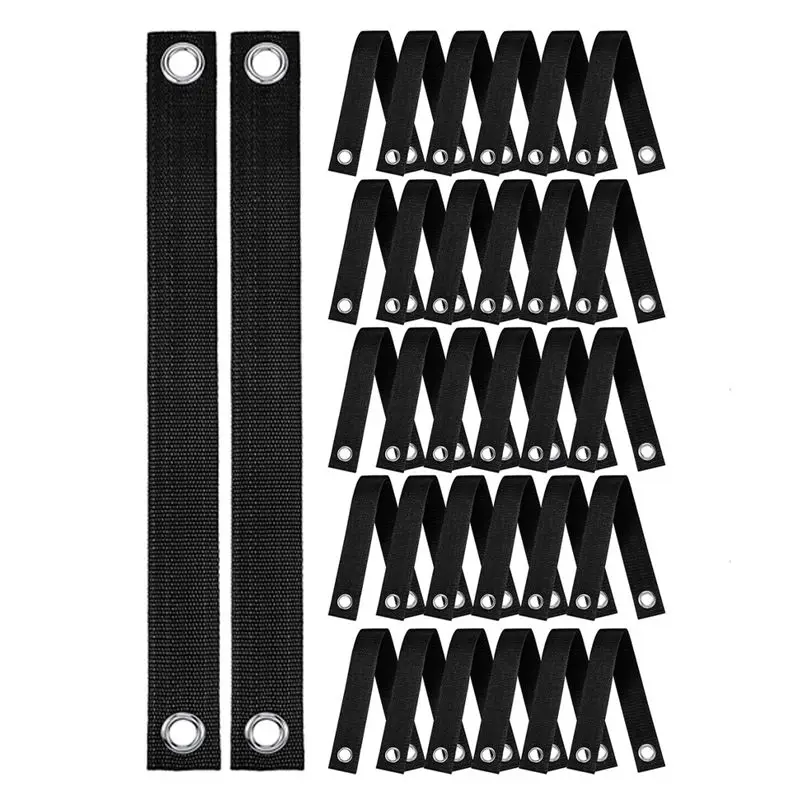 

LLCS-32Pcs 15.74 Inch Tree Straps For Staking With Grommet For Guying/Staking Newly Planted Saplings And Hurricane Protection