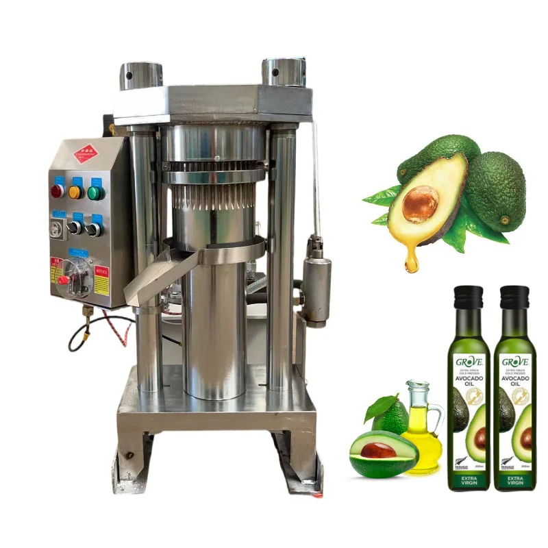 

Cold pressing of high-quality original avocado oil press lines in Africa, Guinea and Zimbabwe