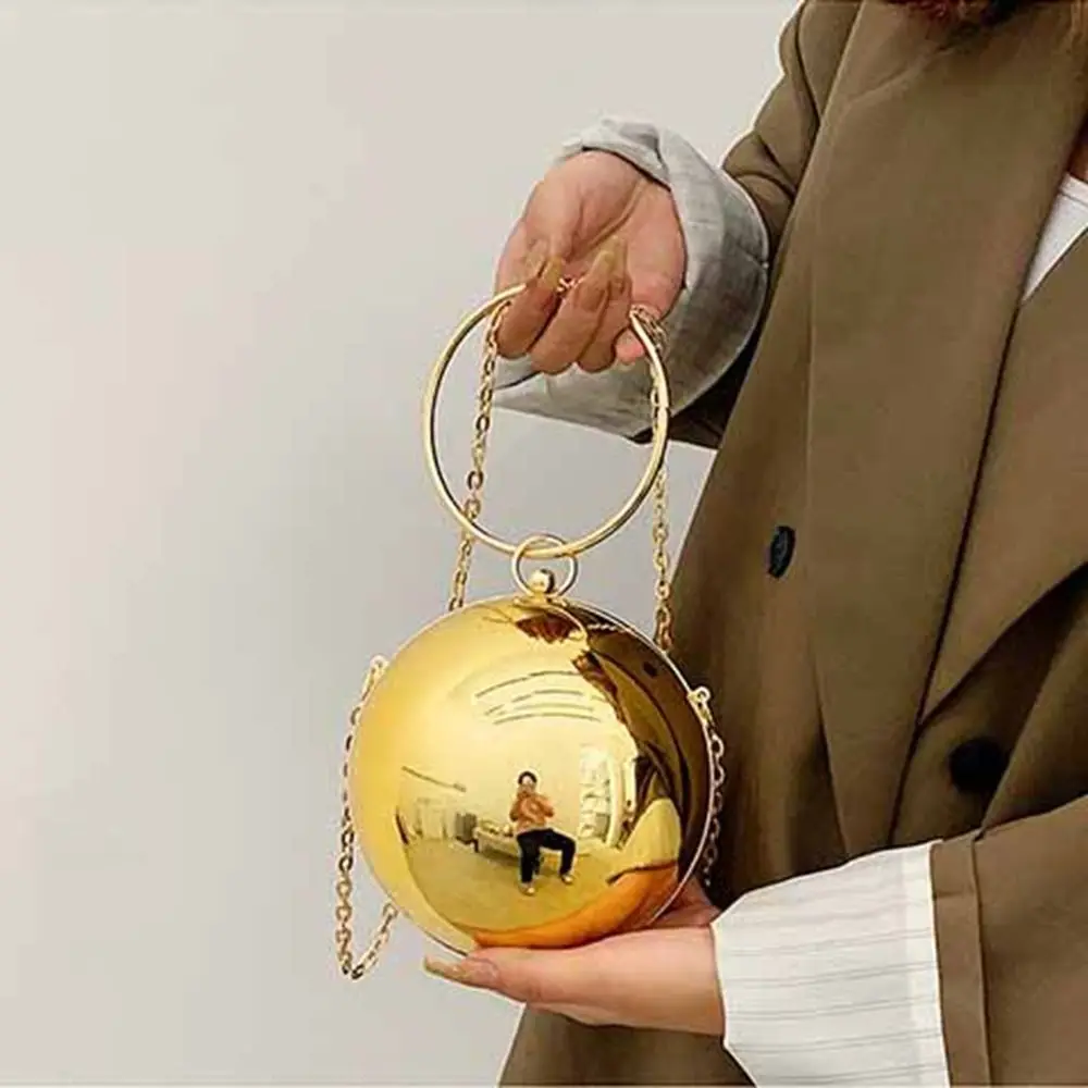 

Elegant Acrylic Evening Banquet Bag Wrist Bag Chain Ball Handbag Shoulder Bag Crossbody Bag Ladies Clutch Bag Wedding