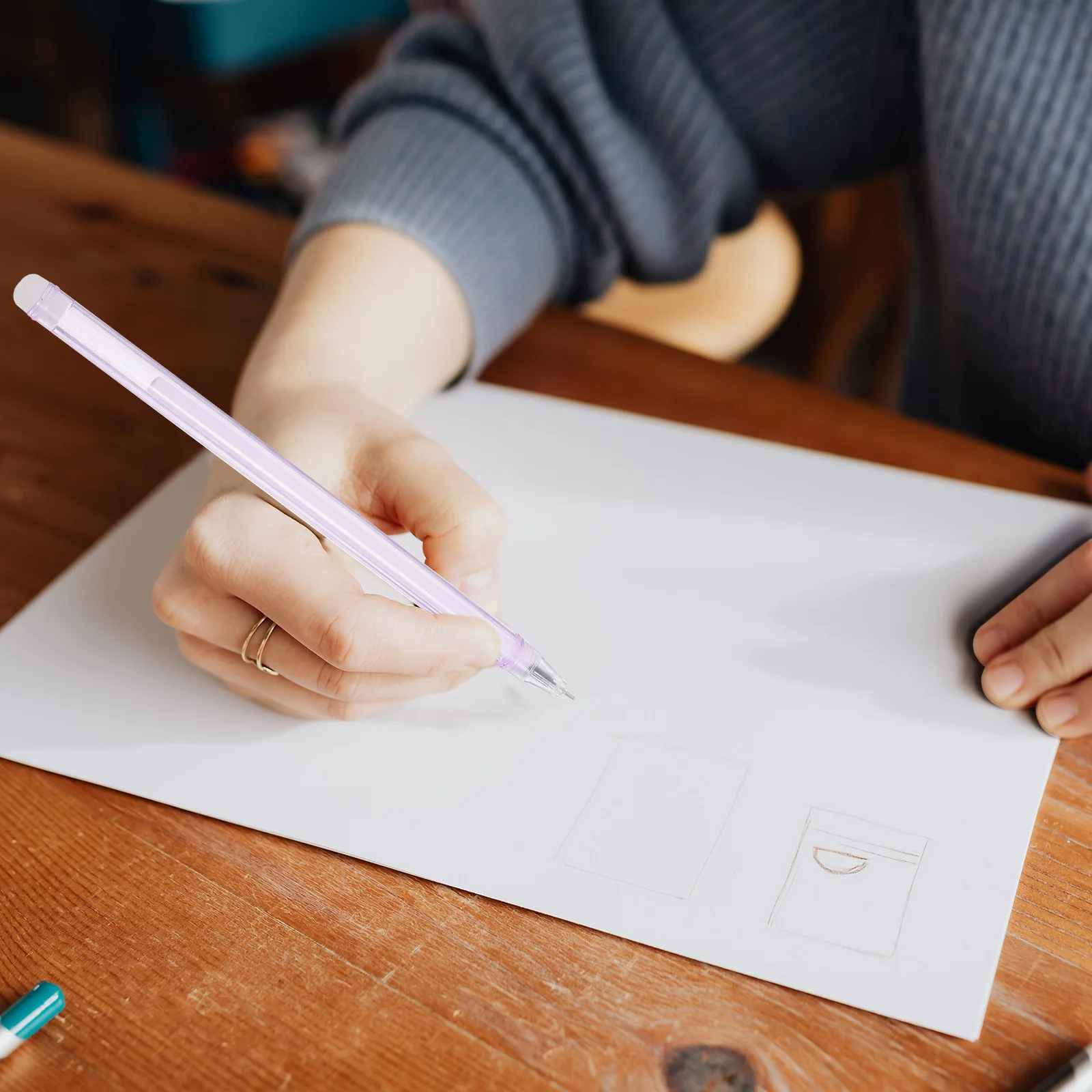 

8pcs Glitter Charm Pens Premium Portable Writing Pens For School Office Stationery Smooth Ink Flow Student Fountain Pen