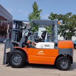 High Quality Diesel Forklift Hot Sale 3 Ton Small Container Handling Truck Efficient 4WD Forklift EPA/Euro 5 Engine Customized