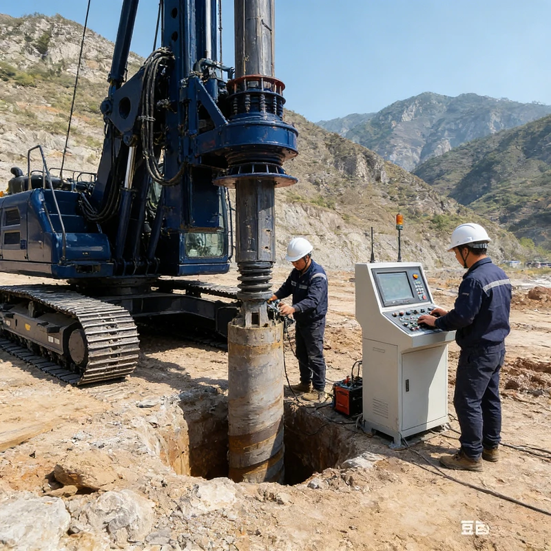 Customized Rotary Drilling Rig Efficient Bore Pile Hydraulic Rotary Drilling Rig for Residential Foundation Work