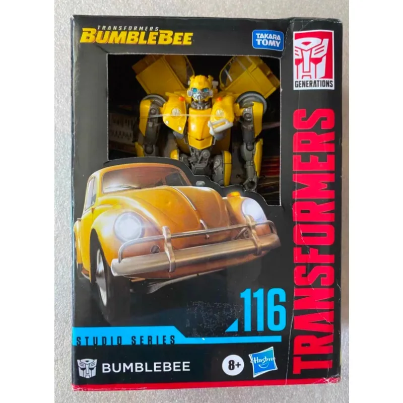 New Hasbro Transformers  Studio Series SS-116 Class D Bumblebee Anime Model Action Figures Robot Toy Collectibles Hobbies Gifts