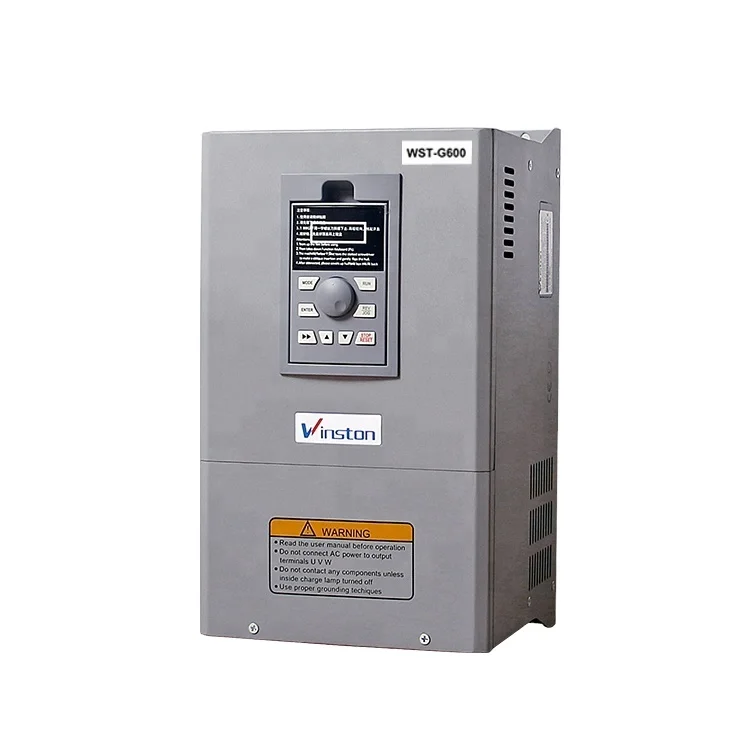 

Manufacturer WSTG600 Series 0.4KW to 400KW VFD AC Frequency Inverter Converter