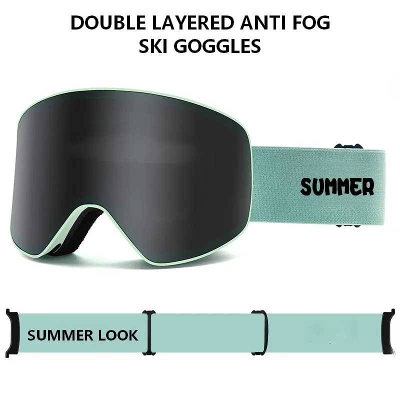 Anti Fog Skiing Goggles UV Protection Unisex Climbing Ski Goggles Myopia Compatible Latest Design for Men And Women