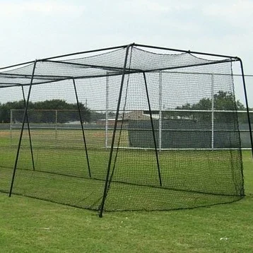 Fully Enclosed Trapezoidal Net Baseball Bat Cage Portable Net Cage Baseball Net Outside Golf Net