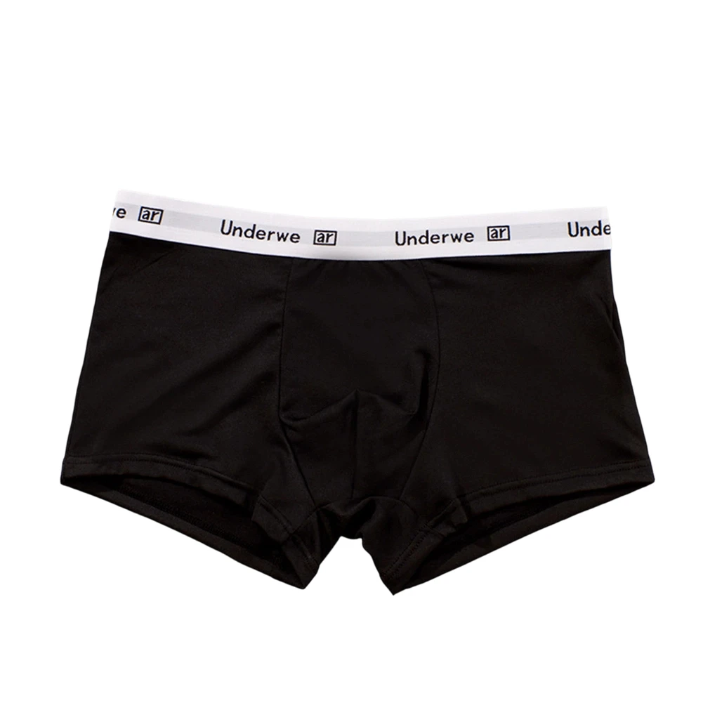 

Men Solid Soft Mid Rise Briefs Boxer Shorts Seamless Panties UConvex Pouch Simple Extreme Night Underwear Trunk Men Underpants