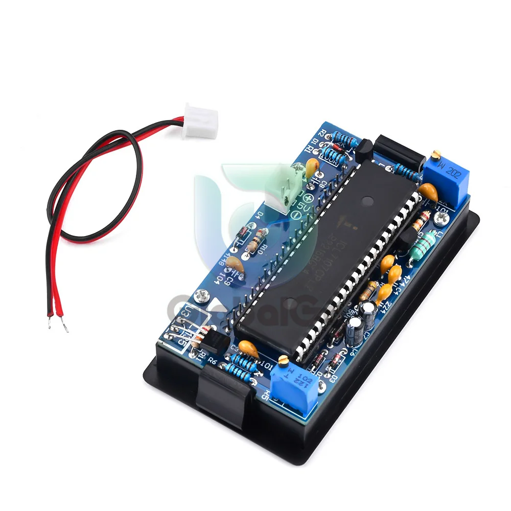 ICL7107 Digital voltmeter Kit DIY Electronic Kit Module DC 5V 35mA Red Display Soldering Training Suite