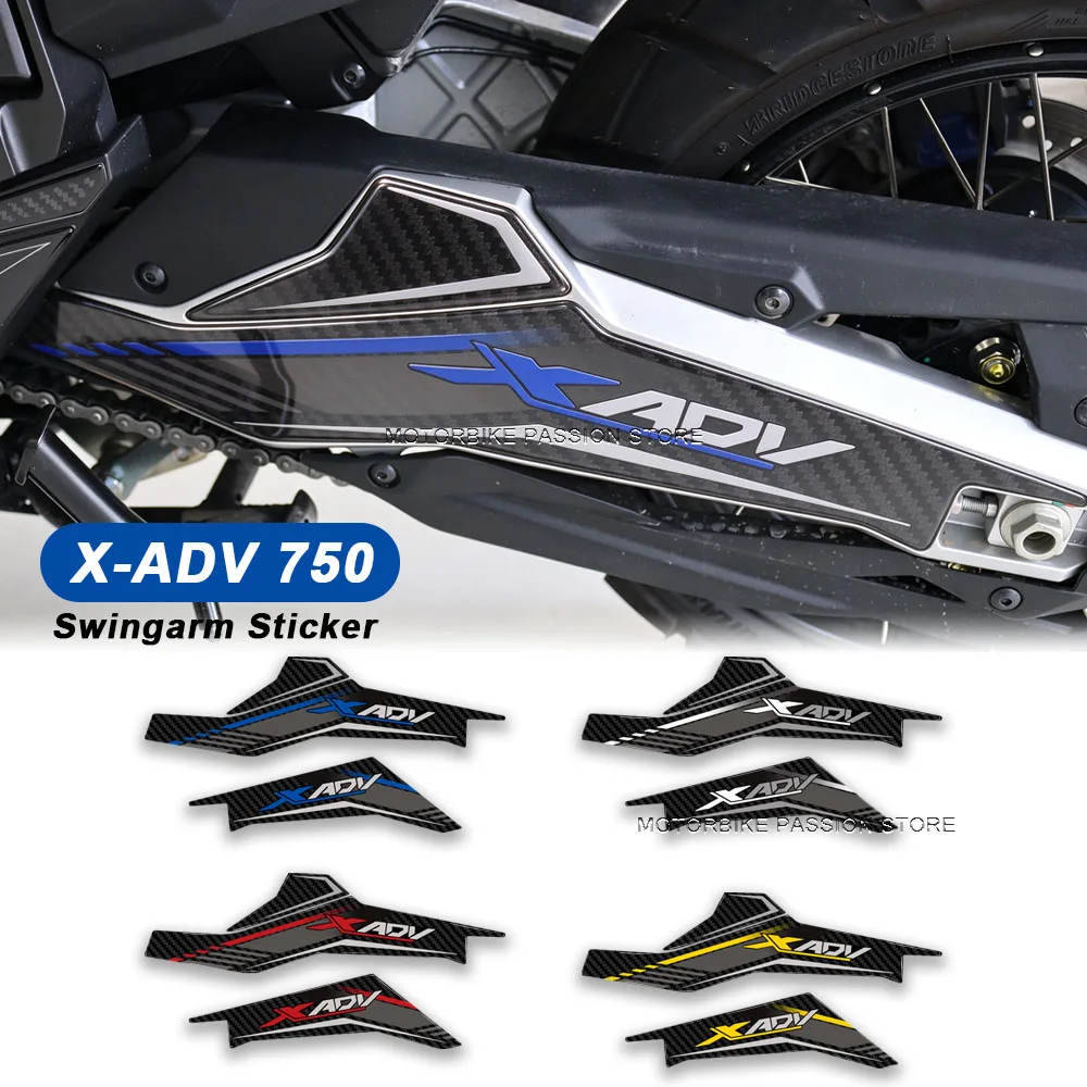 xadv750 Motorcycle Accessories Sticker Rear Swing Arm Sticker Roating Shaft Protector Decal For X-adv 750 X ADV 750 2017-2025