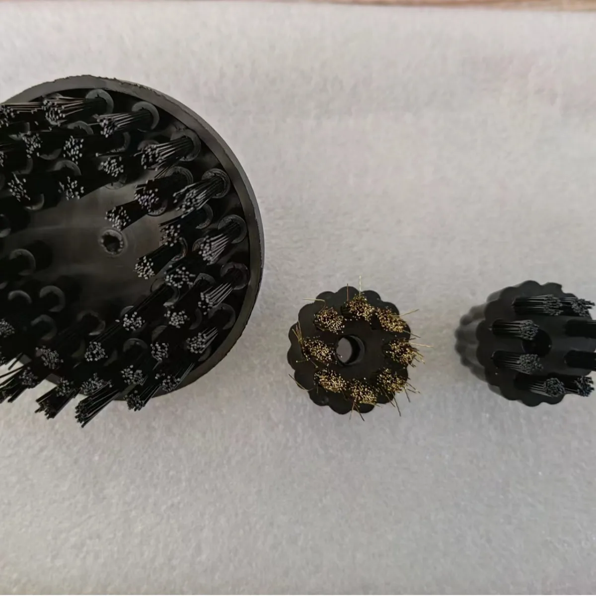 Household high temperature steam bot manipulation cleaning machine accessories steam engine spray gun small round brush head