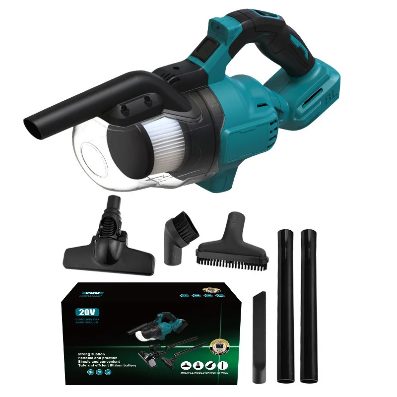 

(no Battery）Cordless Vacuum for Dewalt/Makita/Milwaukee 18V Battery Handheld Electric Vacuum Cleaner 5-in-1 Portable Hand Vacuum