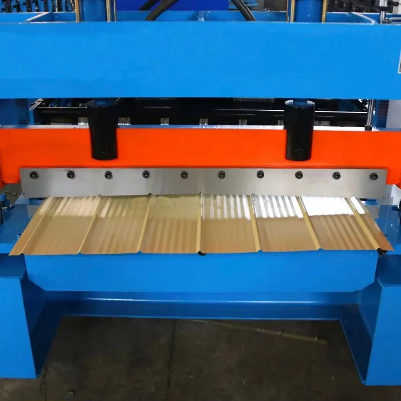 YG Customized Building Material Machinery Galvanized Metal Ibr Trapezoid Roofing Panel Making Machine