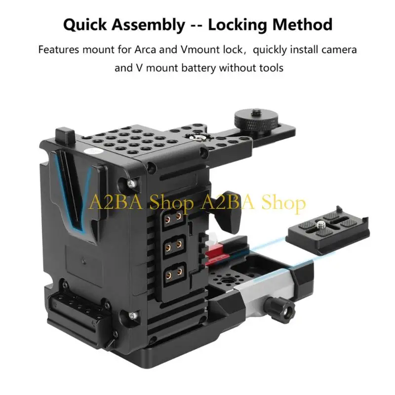 

Модуль расширения металлической камеры A2BA с регулируемой клеткой по высоте и верхней ручкой для сценариев фотографии
