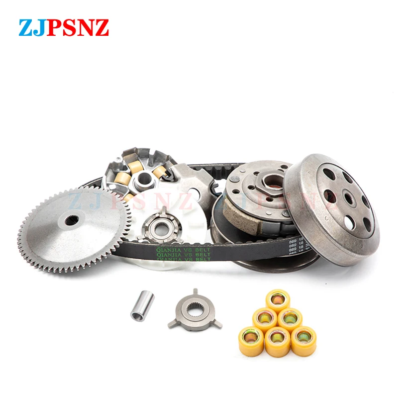 

Motorcycles Belt Pulley Driven Wheel Clutch Assembly GY6-50 60CC 80CC 48CC For Moped Spare Parts Disc Pressure Plate Assembly