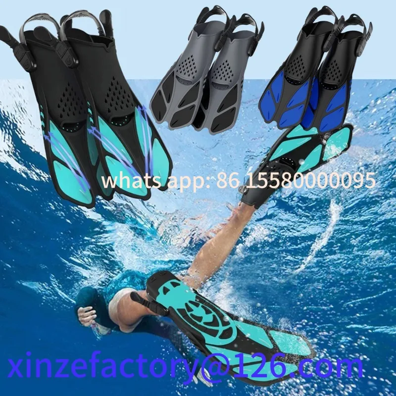 

Be suitable for Snorkel Fins Adjustable Buckles Shoes Swimming Flippers Short Scuba Diving Shoes