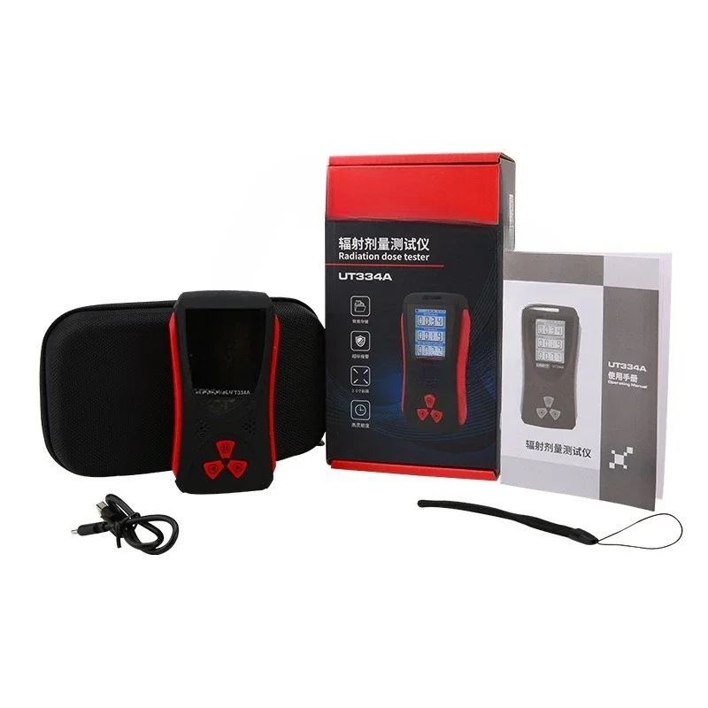

UT334A Nuclear Radiation Dose Detector Nuclear Radiation Pollution Dose Alarm Meter X β Gamma Ray Meter