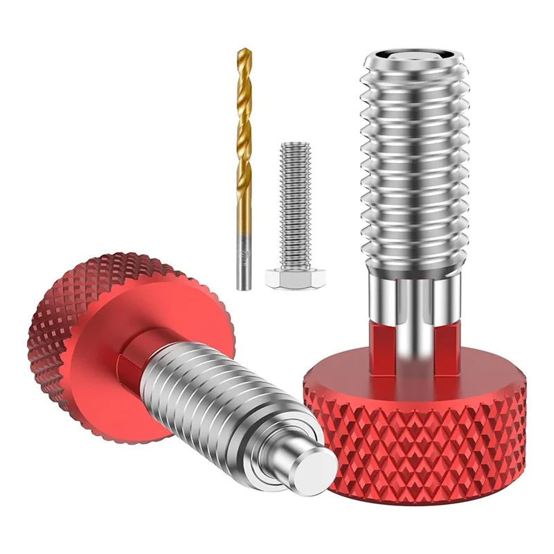 Tools 4PCS Handle Quick Release Pins Kit, Knurled Handle Stainless Steel Lock M6 Quick Release Pins for Rolling Toolbox