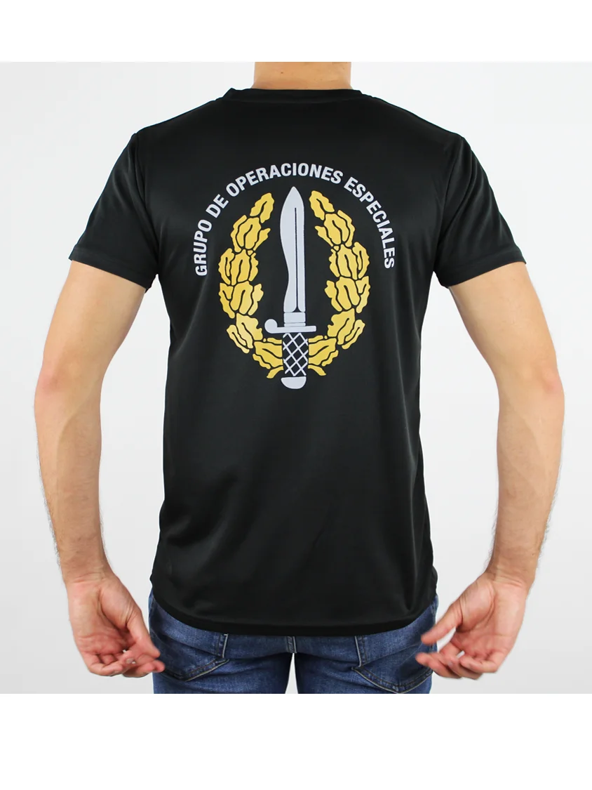 Camiseta Grupo De Operaciones Especiales España. 100% Cotton Short Sleeve Casual Summer T Shirt