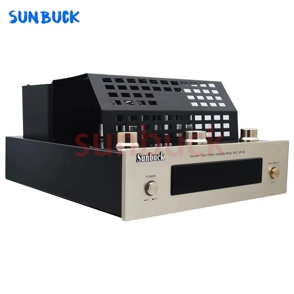 Sunbuck 6J4P HI-FI 5.0 Non destructive Bluetooth 160W 2.0 Vacuum Tube Amplifier supports USB SD sound Vacuum Tube Amplifier