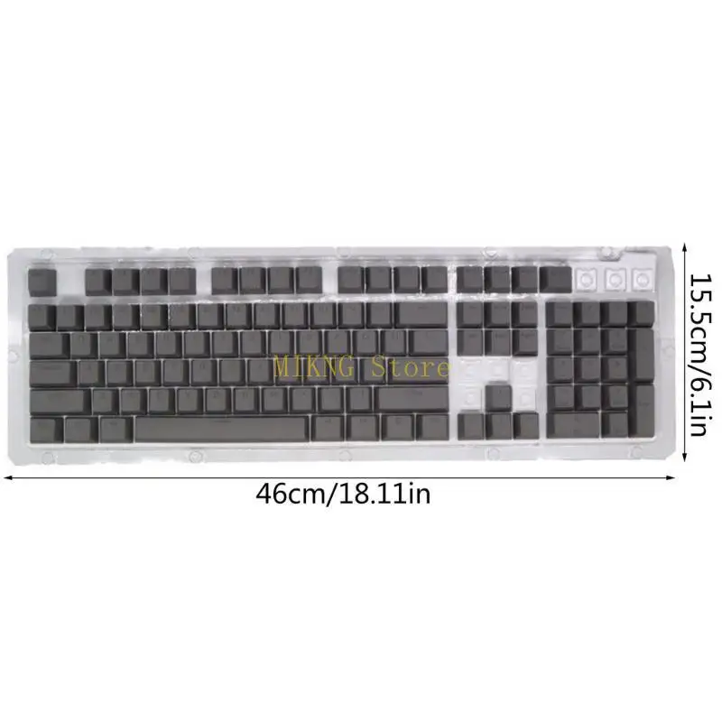 104pcs Universal ABS Backlit Keycap OEM Profile for Mechanical Keyboard Cherry MX Switch 61 104 108 980K best sale
