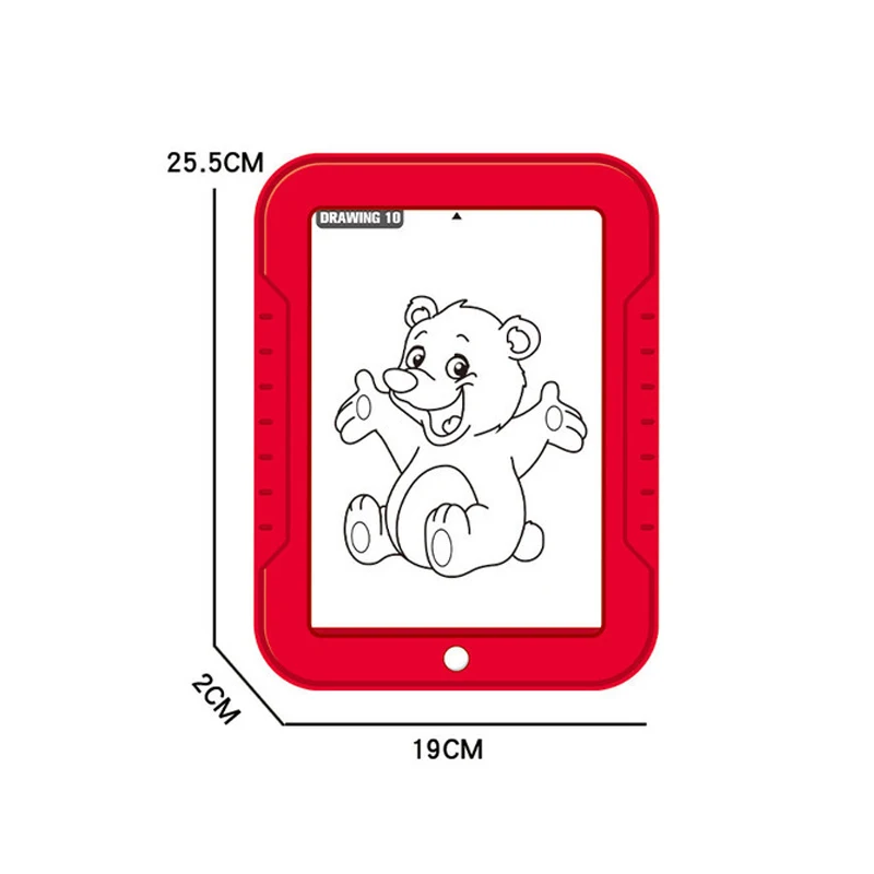 Magicpad Kids tavolo da disegno luminoso schermo a LED cartoni animati intelligenti scrittura pittura copia tavoletta giocattoli educativi per