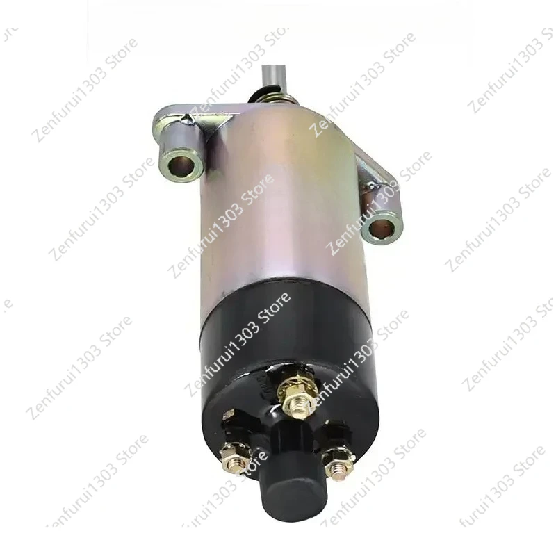 

Fuel Shut down Solenoid 24V 1554653 155-4653 3E-7985 Compatible with Engine 3304 3306 3406 3406B Excavator 330 350