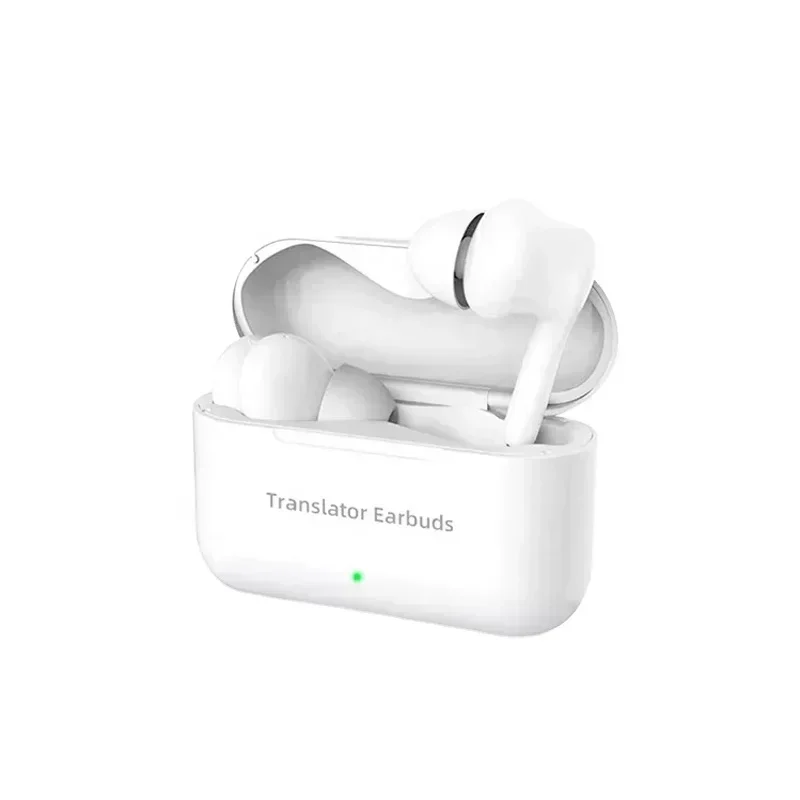 

2025 NEW APP Dual Earbud 127 Languages Long Working Time Translation Earphone