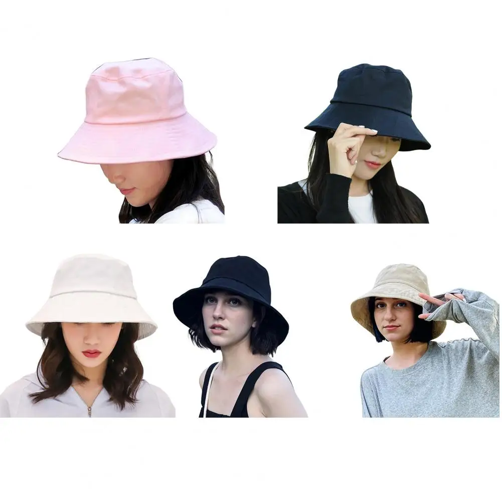 للنساء/الرجال الربيع الصيف قبعة الشمس شقة أعلى واسعة حافة صياد قبعة بلون تنفس تنوعا في الهواء الطلق ظلة قبعة