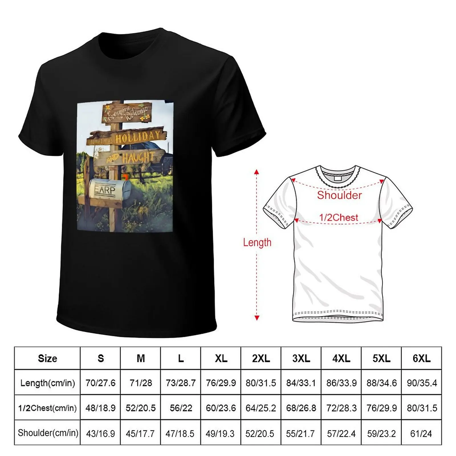 Everyone Welcome Wynonna Earp T-Shirt Casual Lightweight Short Sleeve Top