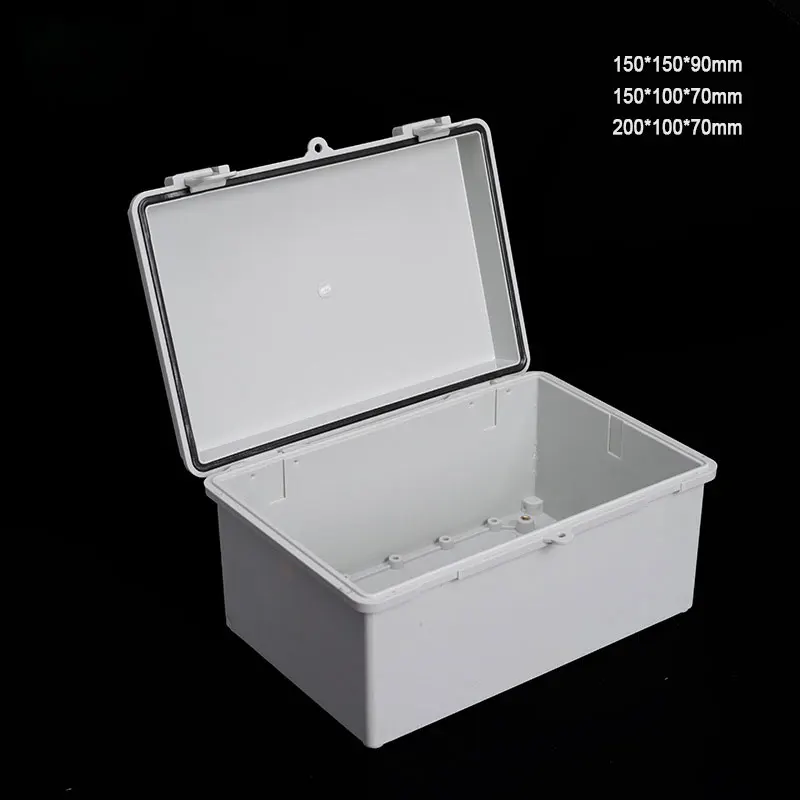 Boîtier en plastique étanche à la poussière, interrupteur scellé, boîtier de câble électrique, borne de connecteur ShuBox
