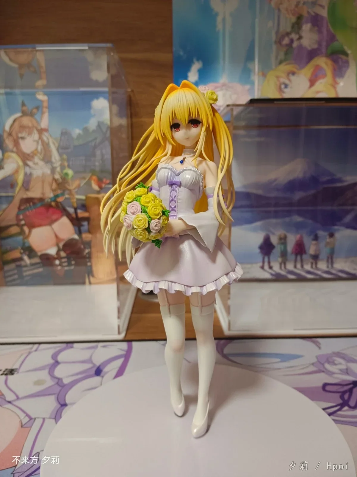 【ZW】KADOKAWA KDcolle Golden Darkness Wedding Dress Ver. 1/7 Scale Figures Model Toys Gifts