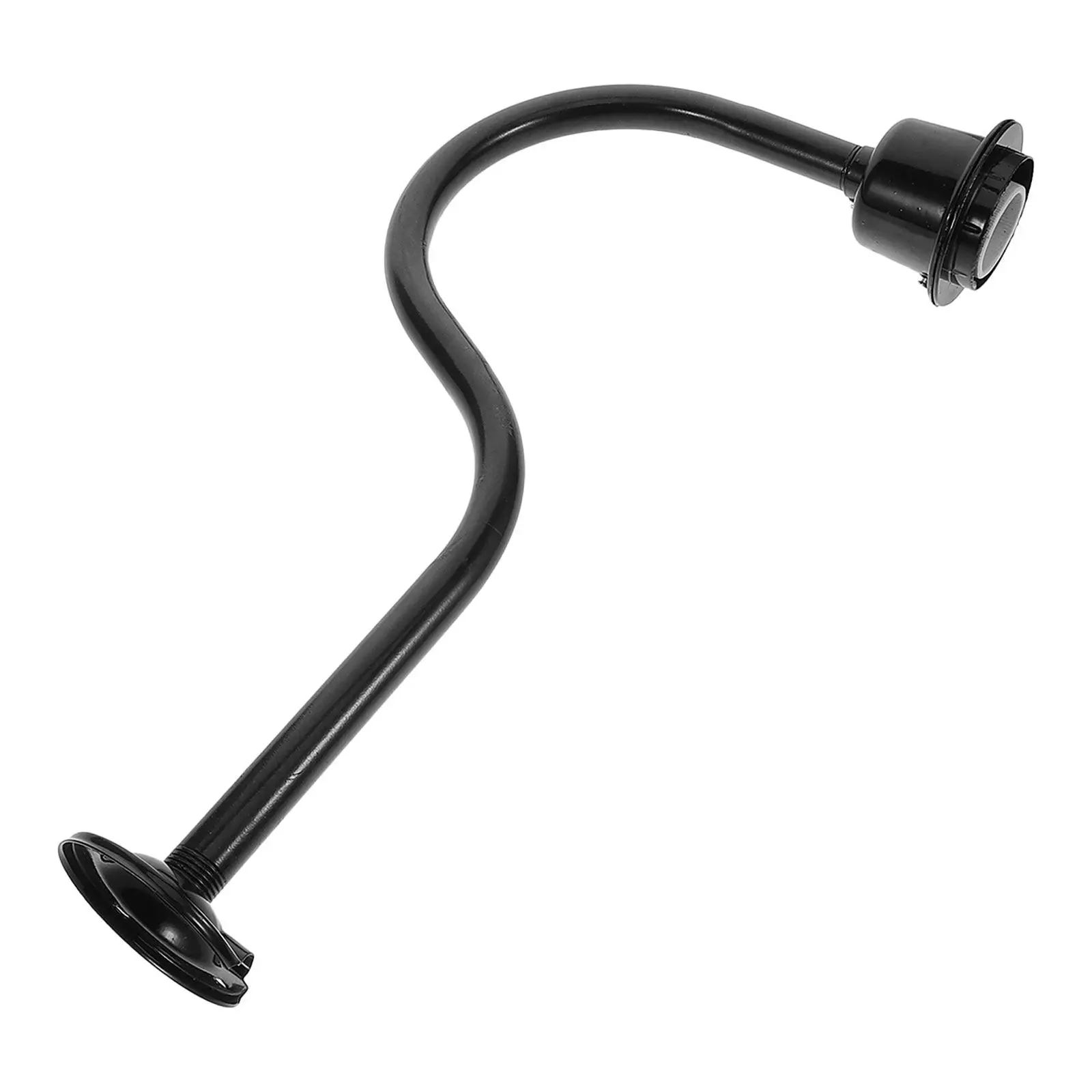 Outdoor Lamp Head Waterproof Heavy Duty Curved Bracket Adjustable Arm for Sidewalk Shop Sign Lighting