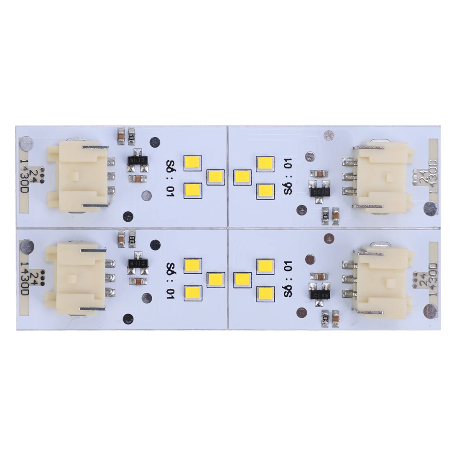 4 قطعة لوحات LED DRL الصفراء الصابورة تحل محل 63117398766 63117311243 متوافقة مع 3 سلسلة 2012-2015 #2