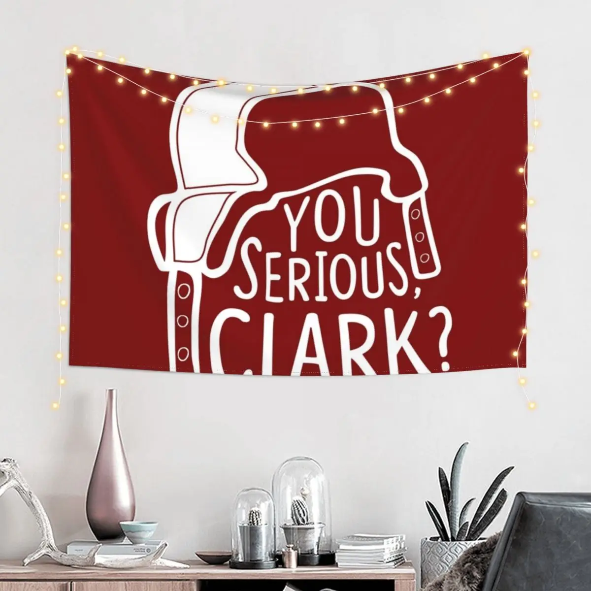 You serious, Clark? Cousin Eddie Tapestry Room Ornaments Tapete For The Wall Tapestry