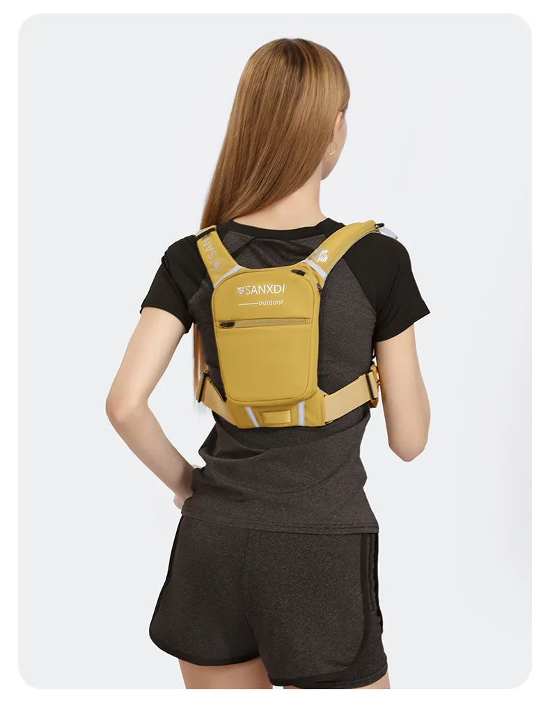 SANXDI Running Backpack Men Women Outdoor Hiking Cycling Hydration Pack Cross-country Lightweight Backpack Running Riding Bags