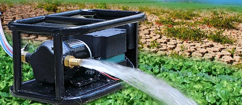 

Rechargeable suction pump irrigation artifact large flow self-priming pump watering machine