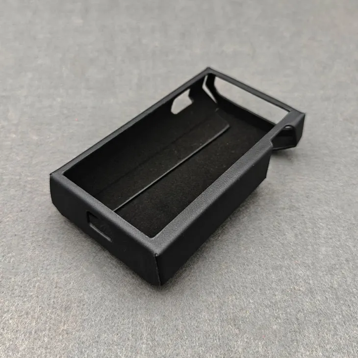 A6 maß gefertigte Echt ledertasche für iriver astell & kern kann max