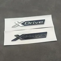 3D ABS X Drive Logo Xdrive Emblem Sticker Car Rear Trunk Badge for BMW E39 E46 E60 E90 E87 F10 F30 G20 G30 X1 X3 X5 Accessories