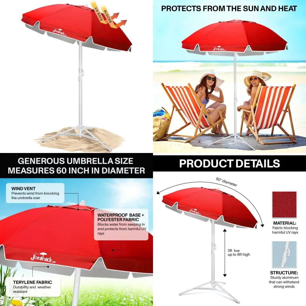 

Portable UV Sun Shade Umbrella with Adjustable Stand – Lightweight, Instant Outdoor Sport Protection, Ideal for All Weather Acti