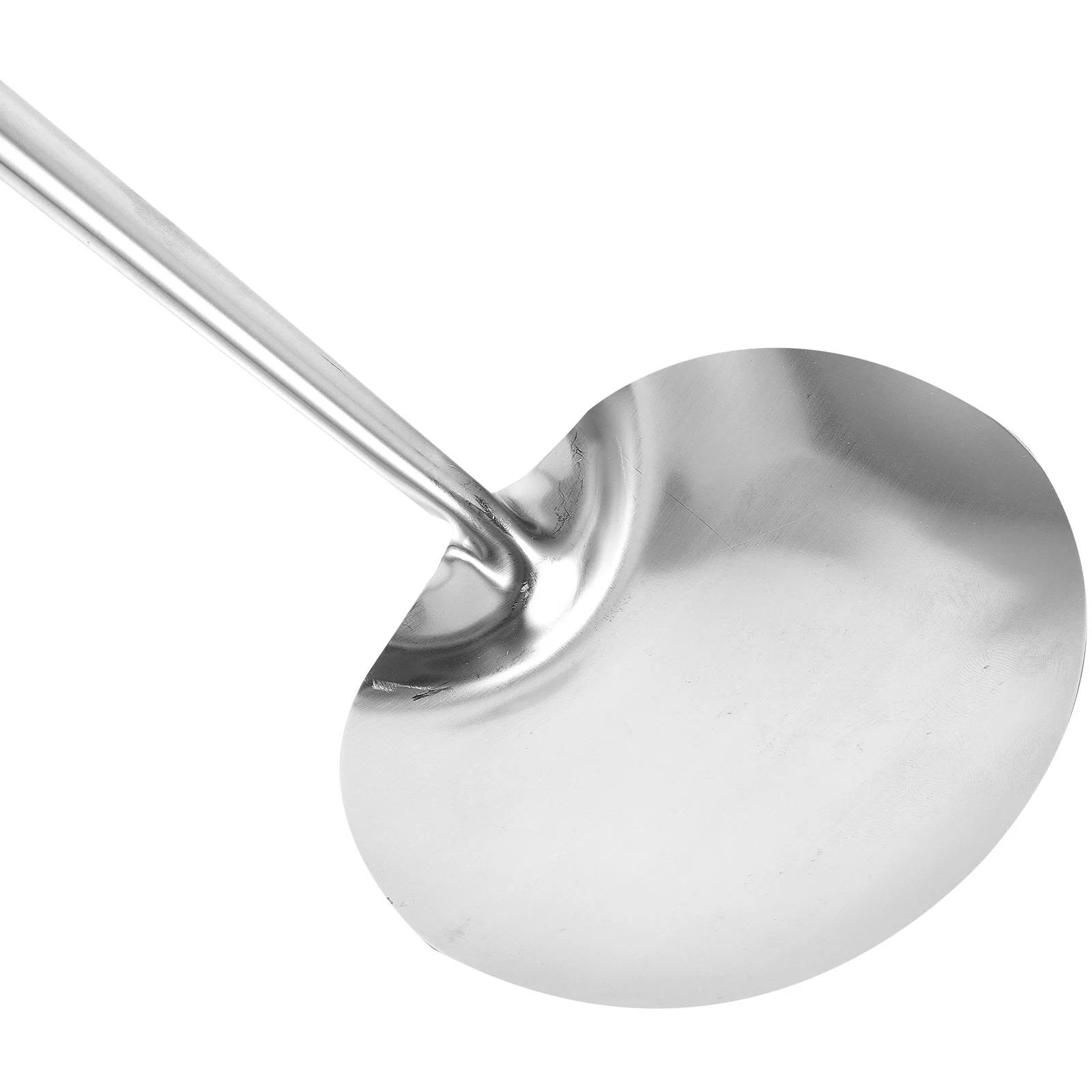 

Stainless Steel Wok Spatula Long Handle Metal Spatula for Cooking Kitchen Utensil with Hanging Hole for Easy Storage